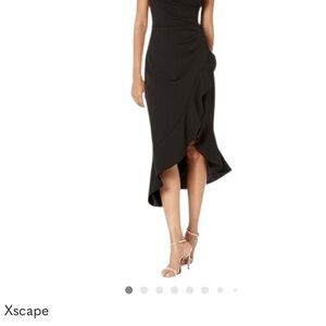 Xscape Elegant Black Dress
